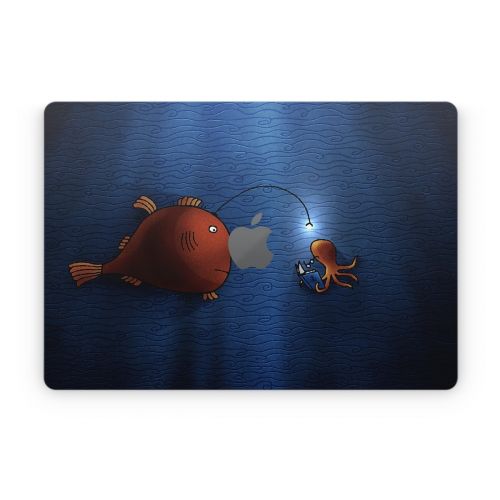 Angler Fish Apple MacBook Skin