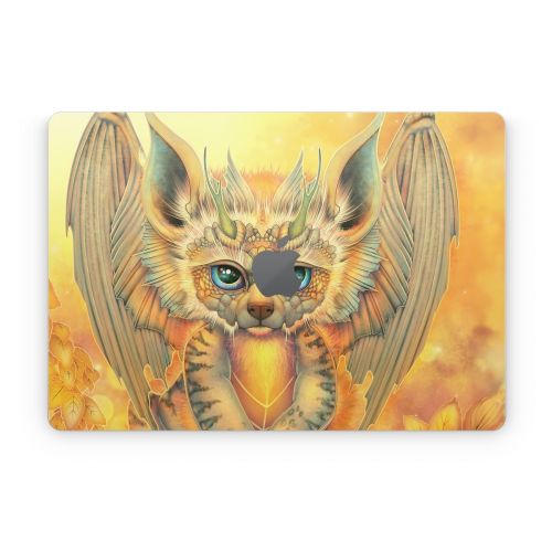 Autumn fuzzy Apple MacBook Skin
