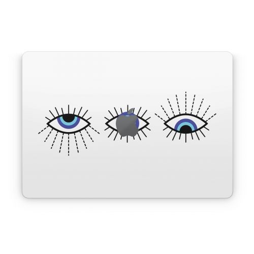 Blue Eyes Apple MacBook Skin