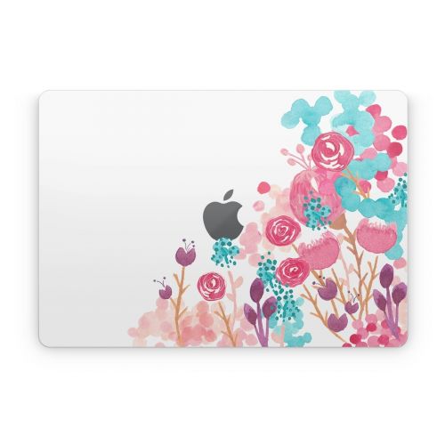 Blush Blossoms Apple MacBook Skin