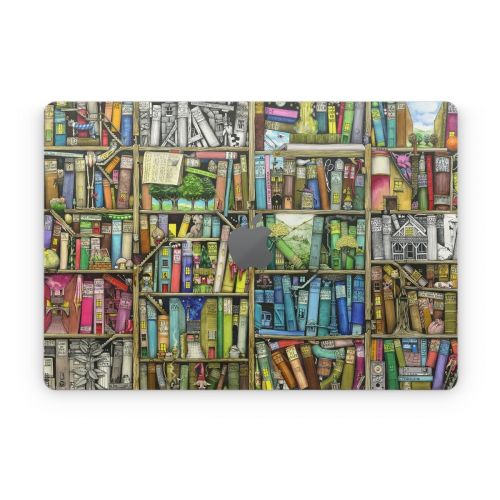 Bookshelf Apple MacBook Skin
