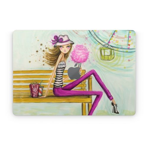 Carnival Cotton Candy Apple MacBook Skin