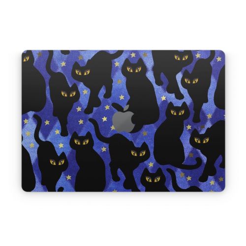 Cat Silhouettes Apple MacBook Skin