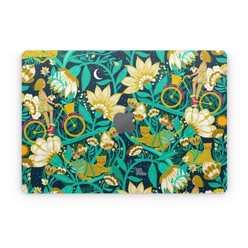 Cheetah Garden Apple MacBook Skin