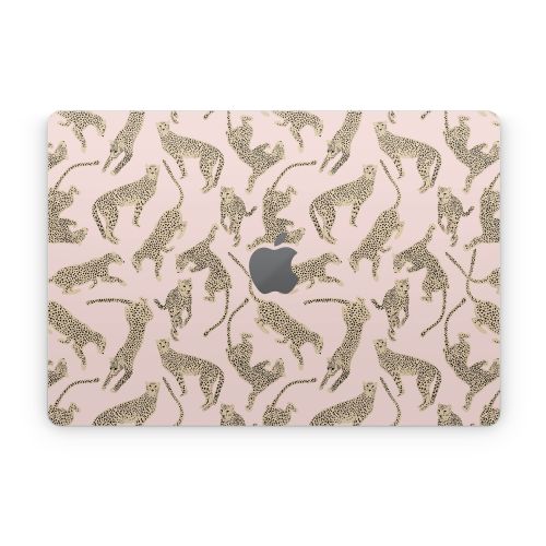 Cheetahs Pink Apple MacBook Skin