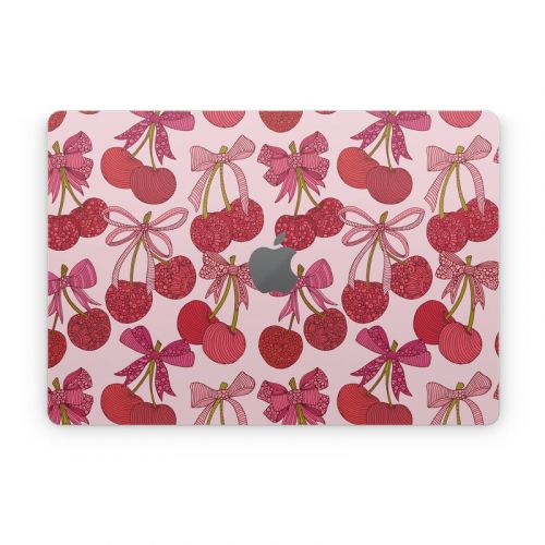 Cherry with Bows Apple MacBook Skin