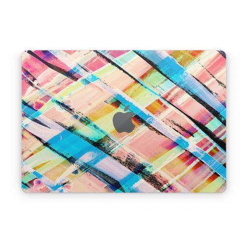 Check Stripe Apple MacBook Skin