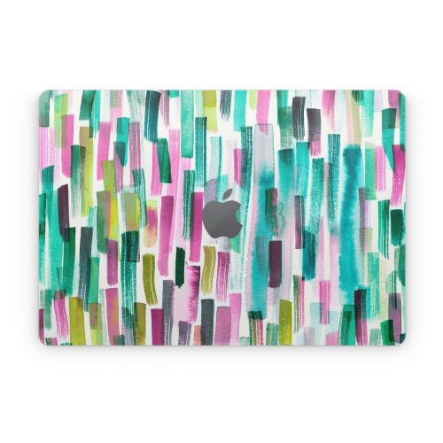 Colorful Brushstrokes Apple MacBook Skin