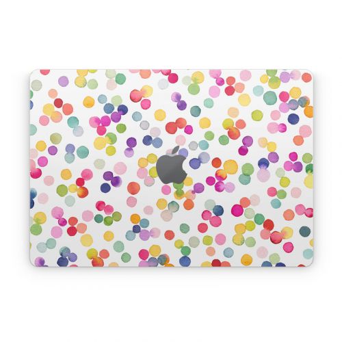 Confetti Dots Apple MacBook Skin