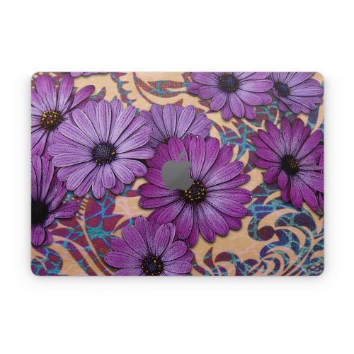 Daisy Damask Apple MacBook Skin