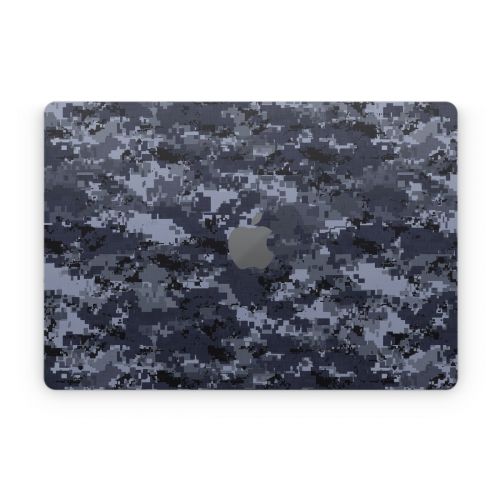 Digital Navy Camo Apple MacBook Skin
