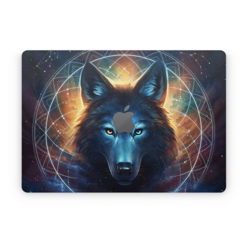 Dreamcatcher Wolf Apple MacBook Skin