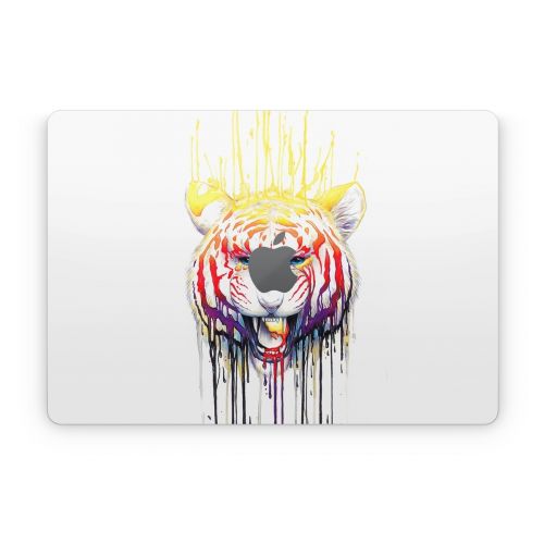 Fading Tiger Apple MacBook Skin