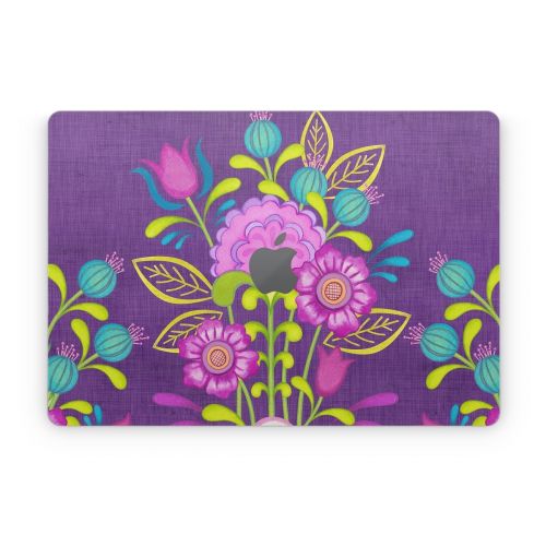 Floral Bouquet Apple MacBook Skin