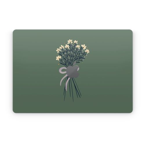 Floral Bouquet Bow  Apple MacBook Skin