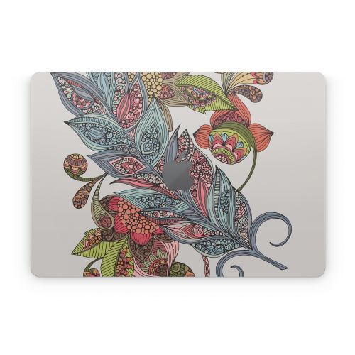 Feather Flower Apple MacBook Skin