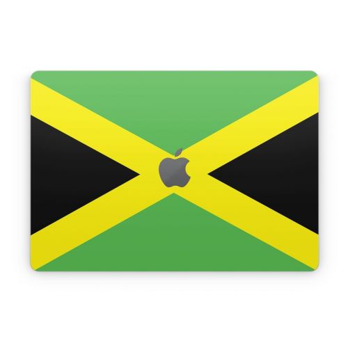 Jamaican Flag Apple MacBook Skin
