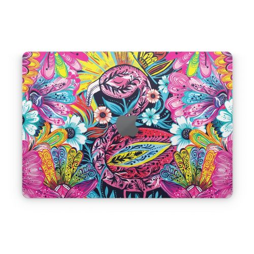 Flashy Flamingo Apple MacBook Skin