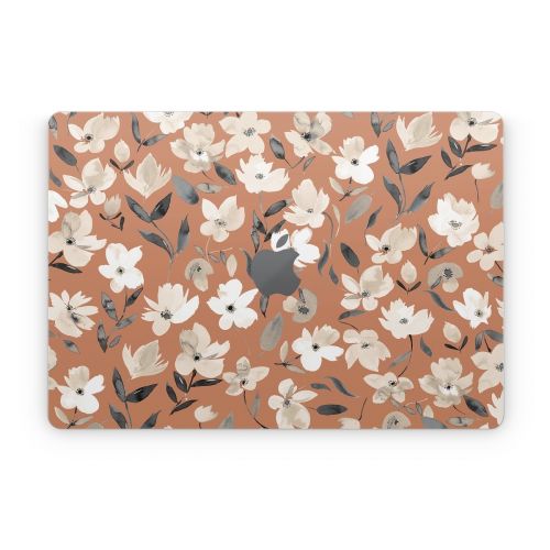 Fresh Flowers Copper Apple MacBook Skin