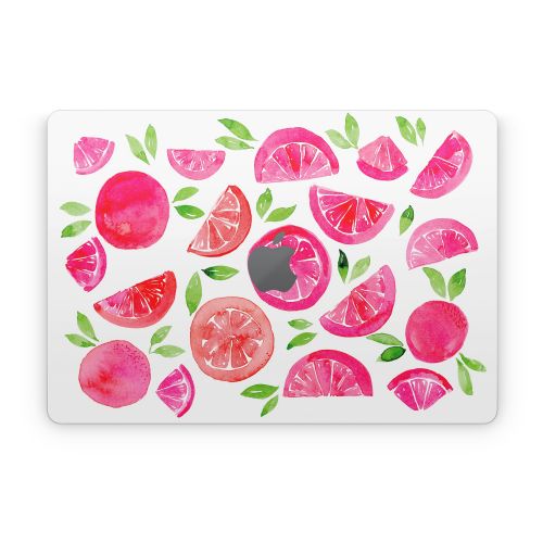 Grapefruit Apple MacBook Skin