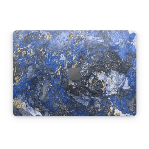 Gilded Ocean Marble Apple MacBook Skin