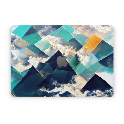 Gold Clouds Apple MacBook Skin