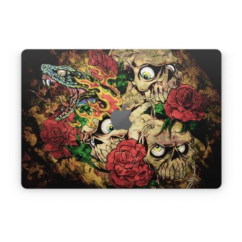 Gothic Tattoo Apple MacBook Skin