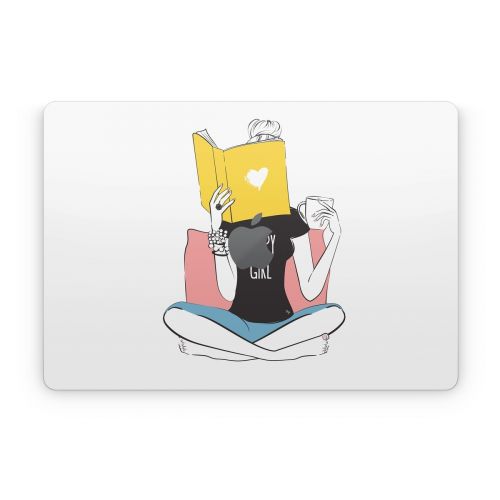 Happy Girl Apple MacBook Skin