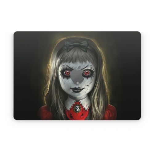 Haunted Doll Apple MacBook Skin