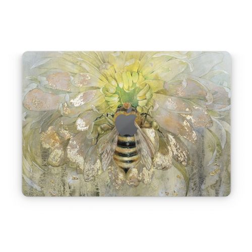 Honey Bee Apple MacBook Skin