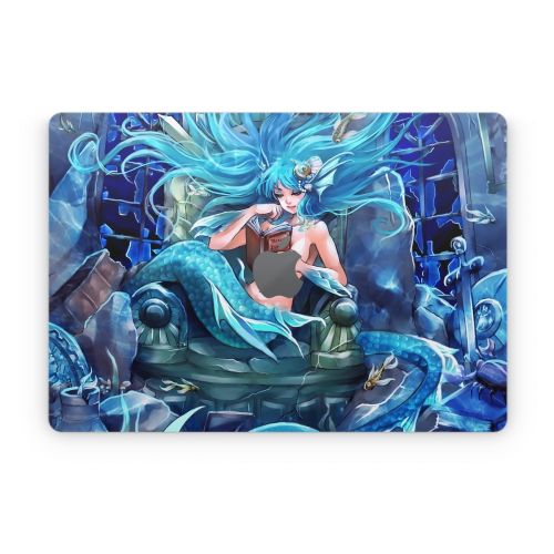 In Her Own World Apple MacBook Skin