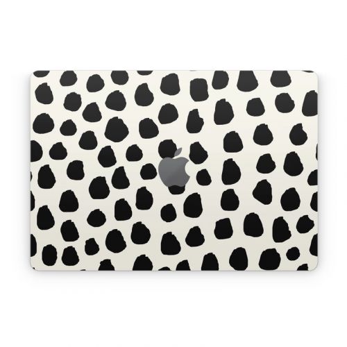 Inky Spots Cream Apple MacBook Skin