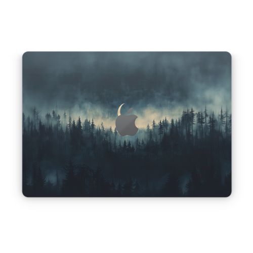 The Moon Apple MacBook Skin