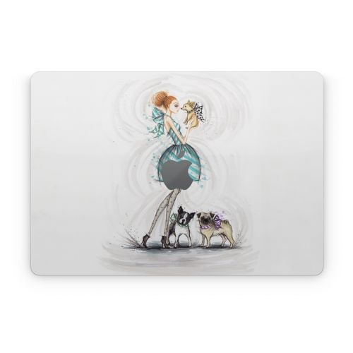 A Kiss for Dot Apple MacBook Skin