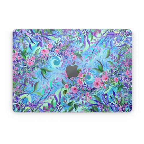 Lavender Flowers Apple MacBook Skin