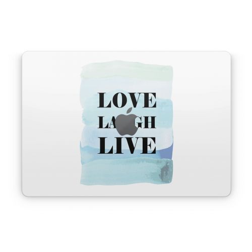 Love Laugh Live Apple MacBook Skin