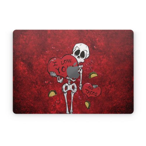I Love You And Tacos Apple MacBook Skin