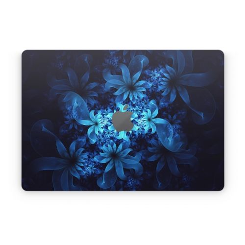 Luminous Flowers Apple MacBook Skin