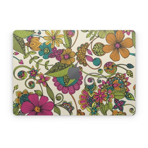 Maia Flowers Apple MacBook Skin