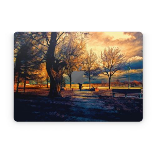 Man and Dog Apple MacBook Skin