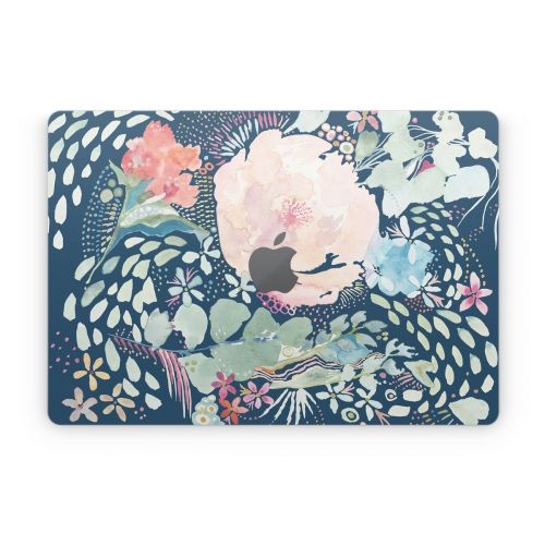 Modern Bouquet Apple MacBook Skin