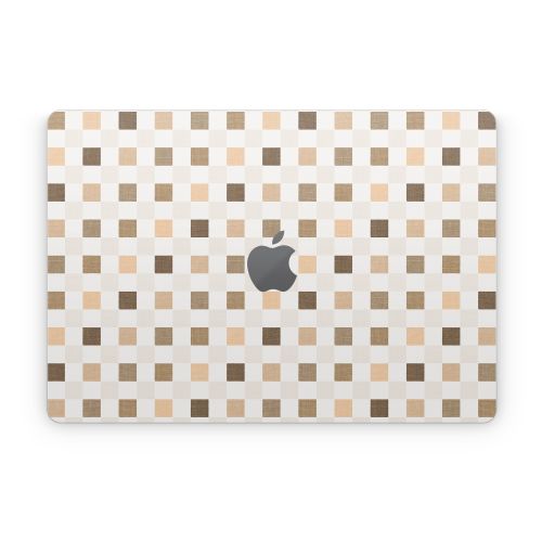 Neutral Checker Apple MacBook Skin