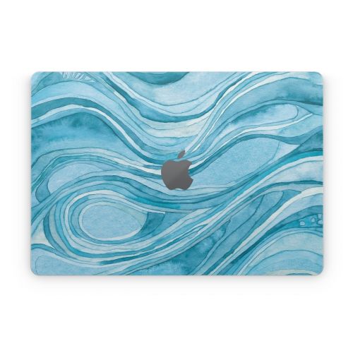 Ocean Blue Apple MacBook Skin