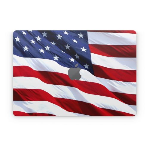 Patriotic Apple MacBook Skin