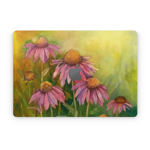 Prairie Coneflower Apple MacBook Skin