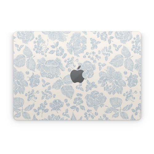 Peonies and Berries Apple MacBook Skin