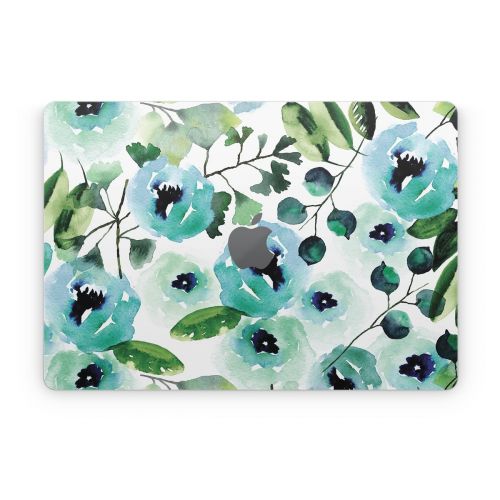Peonies Apple MacBook Skin