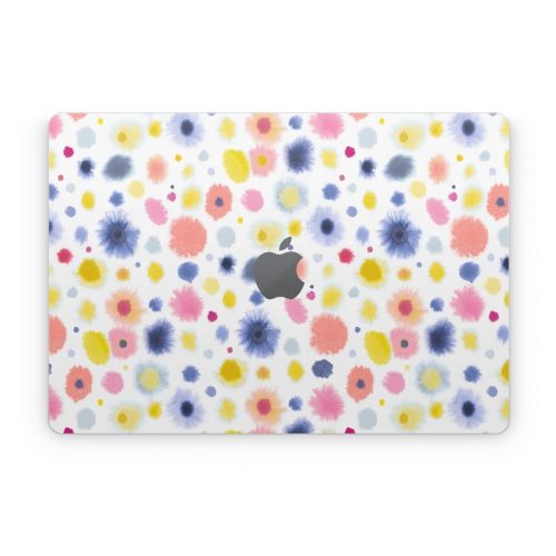 Red Blue Dots Apple MacBook Skin
