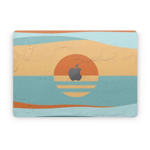 Retro Sunset Apple MacBook Skin