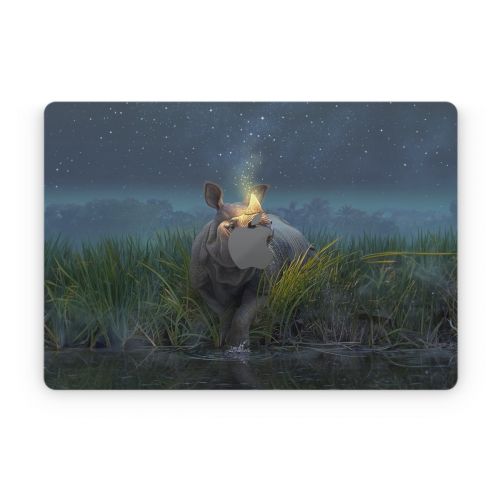 Rhinoceros Unicornis Apple MacBook Skin